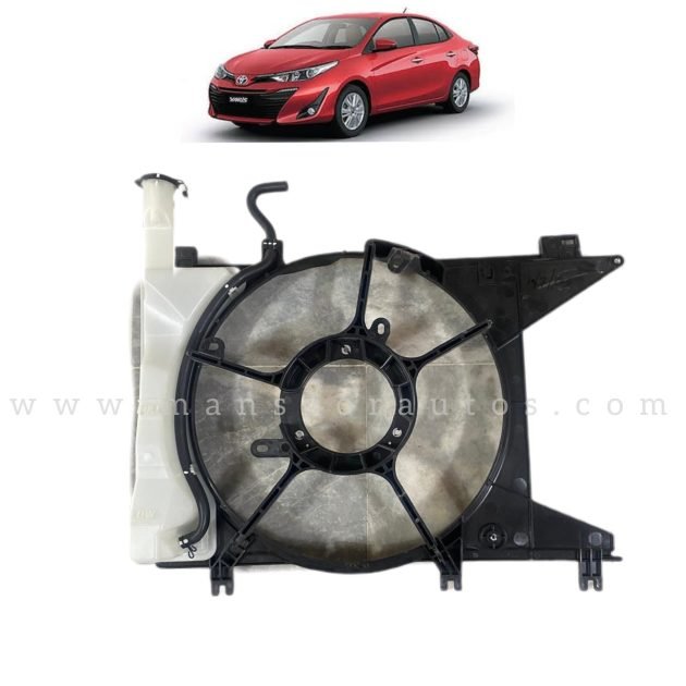 Radiator Fan Shroud Toyota Yaris - Genuine