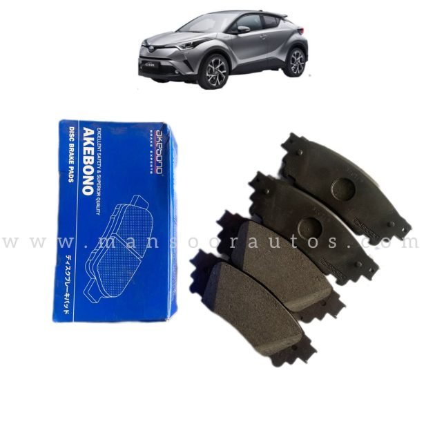 Disc brake Pad Toyota CHR - Akebono Japan