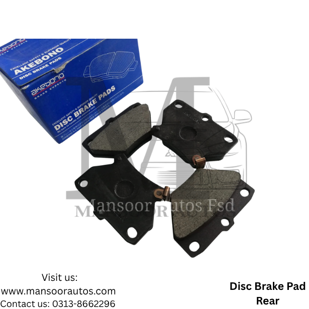 Disc Brake Pad Rear CIVIC 2004-15 - AKEBONO JAPAN
