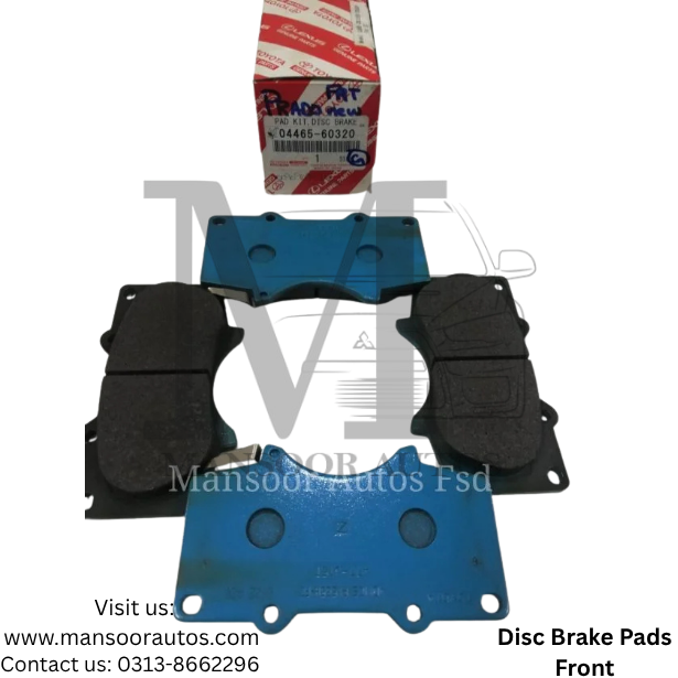 Disc Brake Pads Front Prado/ Fortuner / Revo - GENUINE