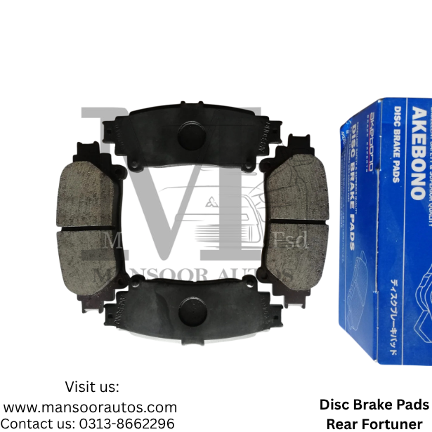 Akebono ProACT Front Ceramic Brake Pads For Toyota Corolla & Prius Prime – ACT2176