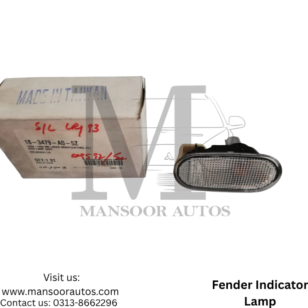 Fender Indicator Lamp for LANCER 1992-95