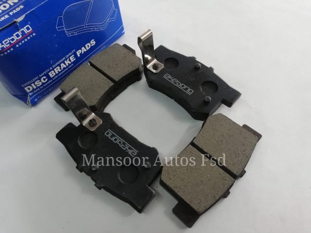 Disc Brake Pad Rear CIVIC 2004-15 - AKEBONO JAPAN