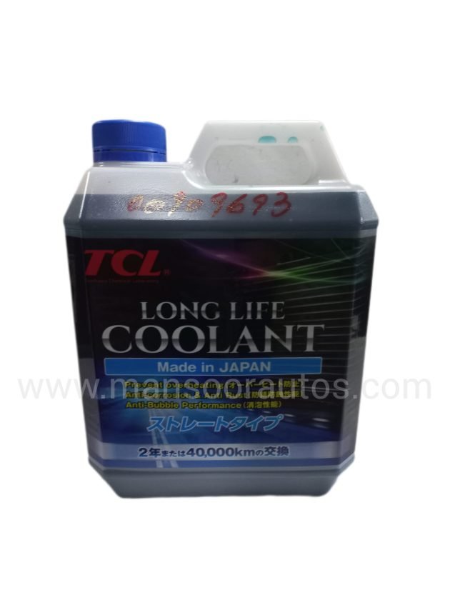 Coolant 50/50 Premix 4 Ltrs Blue - TCL JAPAN