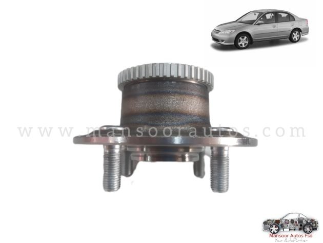 Bearing Hub Assy  Honda Civic 2004-06 Rear -Imported