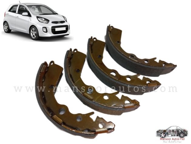 Brake Leather  Brake Shoe Kia Picanto - HSB Gold Korea