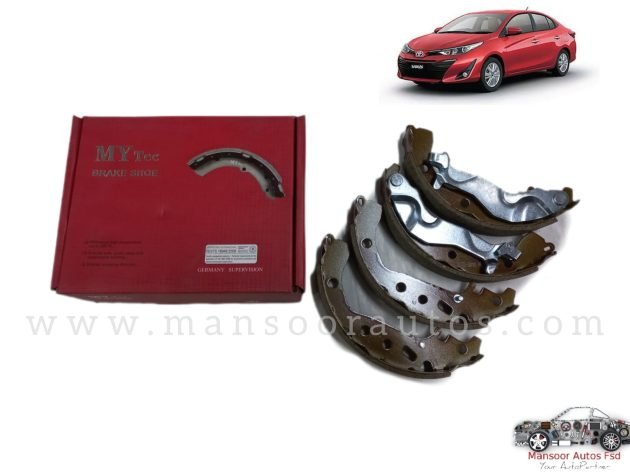 Brake Leather / Brake shoe YARIS/VITZ 2018-23 - MYTEC - Image 2