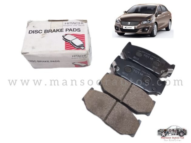 Disc Brake Pads Front CIAZ - HITACHI - Image 2
