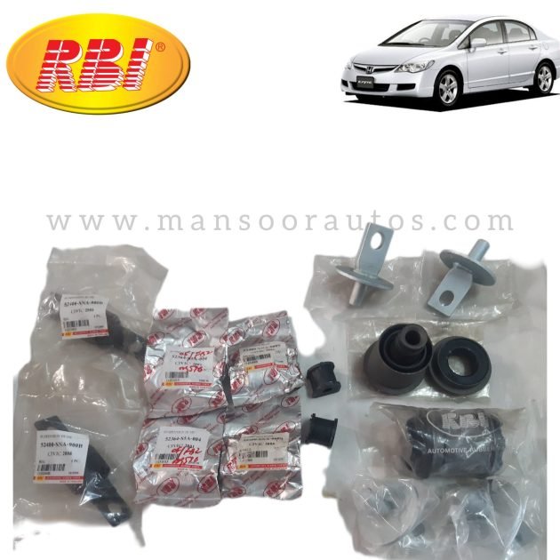 Bush Kit Rear Suspension Civic Reborn 2006-12 - RBI