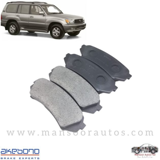Disc Brake Pad Rear LAND CRUISER 1998-2007 - AKEBONO