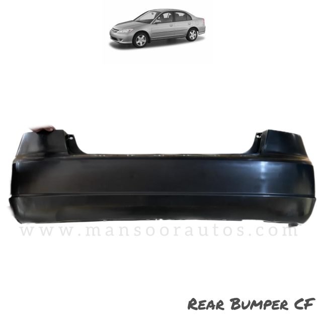 Bumper  Honda Civic 2003-06 Rear - FPI