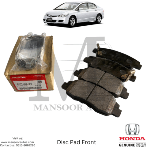 Disc Brake Pad Front Honda Civic 2006-12 Reborn - Honda Genuine