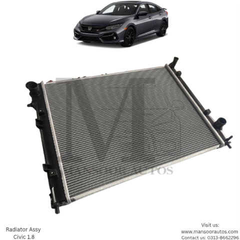 Radiator Honda Civic X  2016-21 - Imported