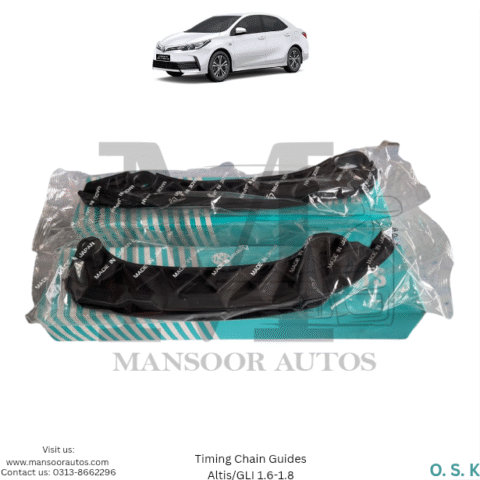 Timing Chain guides Toyota Corolla Altis 1.6-1.8 - Japan