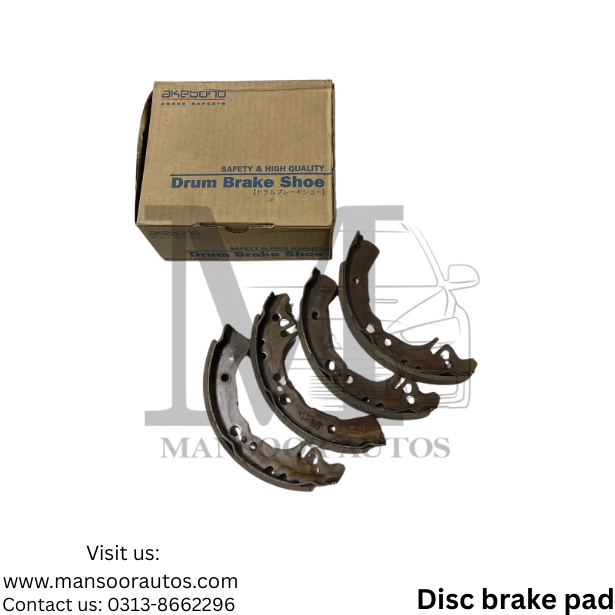 Brake Shoe Toyota Vitz 1999-2004 Rear