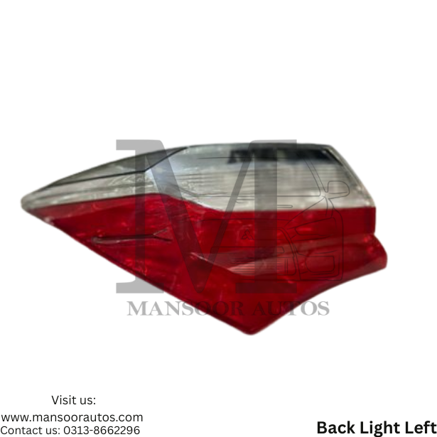 Back Light Glass Toyota Corolla 2017-2025