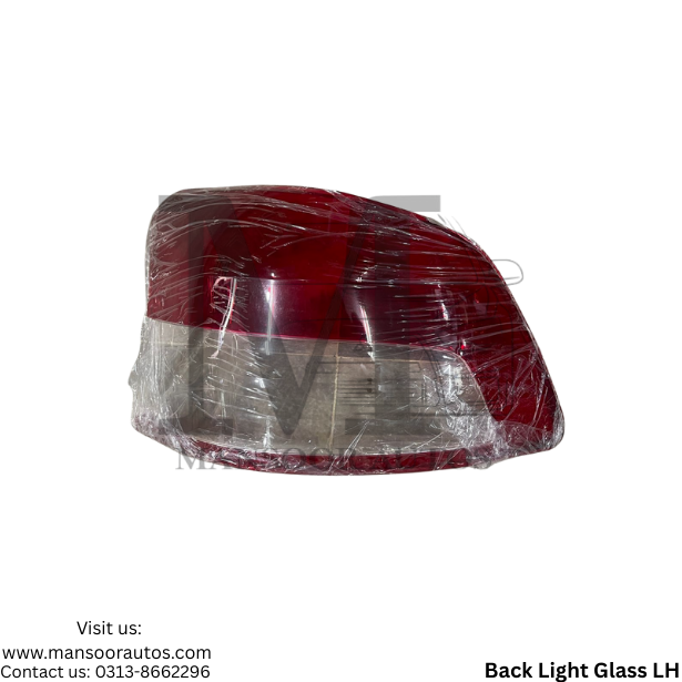 Back Light Glass Toyota Vitz 2006-12 - Imported