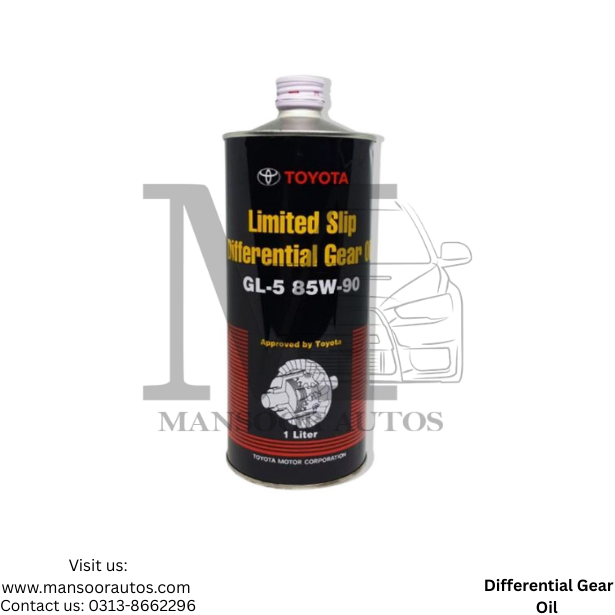 Differential Gear Oil Toyota GL-5 85W-90 1L - Genuine