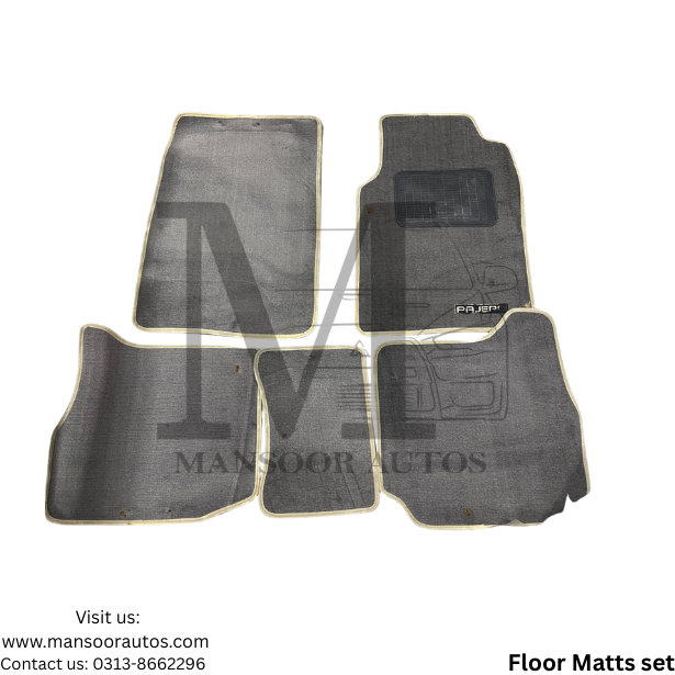 Floor Matts set Mitsubishi Pajero - Genuine