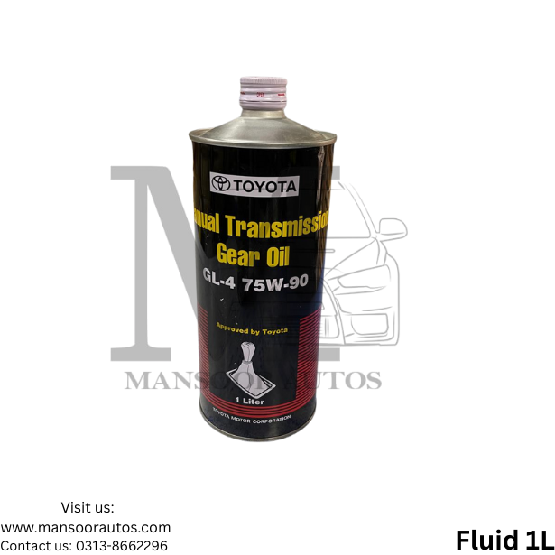 GL-4 75W-90 4x4 Fluid 1L Toyota - Genuine