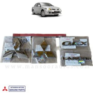 Emblem Kit/ Monogram Mitsubishi LANCER 2004-12 - Genuine - "FRONT STAR"