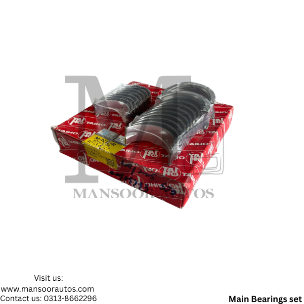Main Began / Main Bearings set Mitsubishi Lancer 2004-12 - Taiho Japan