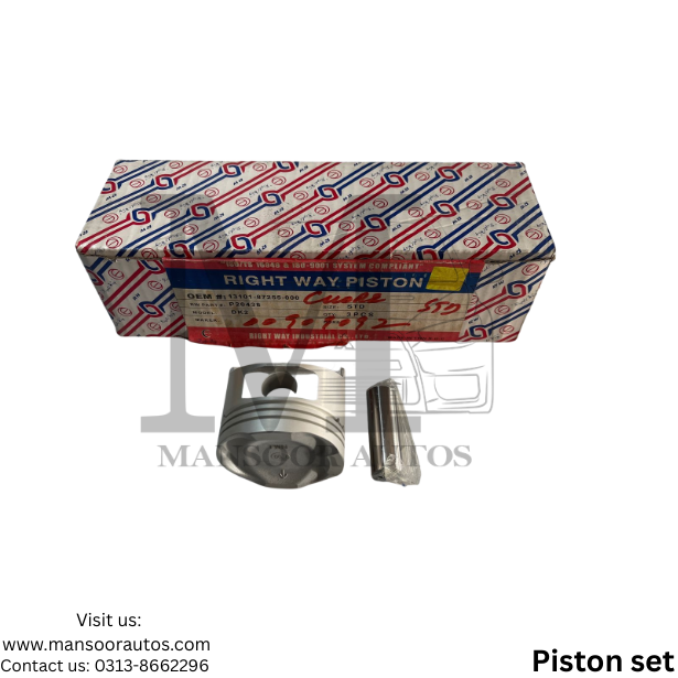 Piston set Daihatsu Cuore 2004-2012 - Taiwan