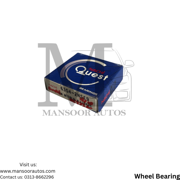 Wheel Bearing Daihatsu Cuore 2003-2012 Rear - Nachi Japan