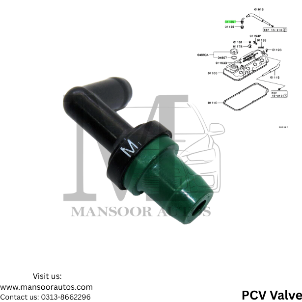 PCV Crank Ventilation Valve Lancer 2004-12 - Genuine