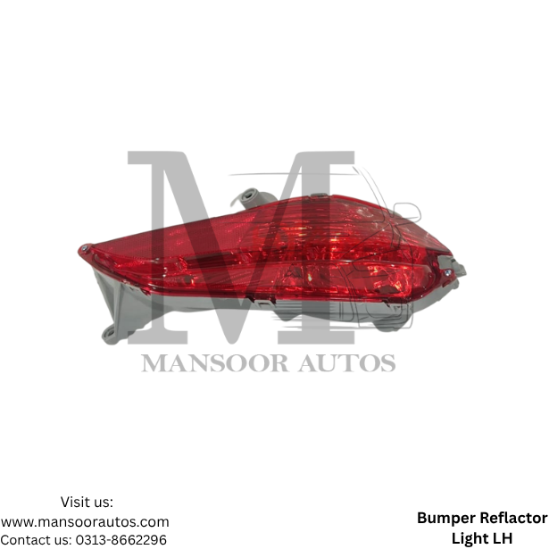 Bumper Reflactor Light Toyota Yaris 2019-24 - Imported