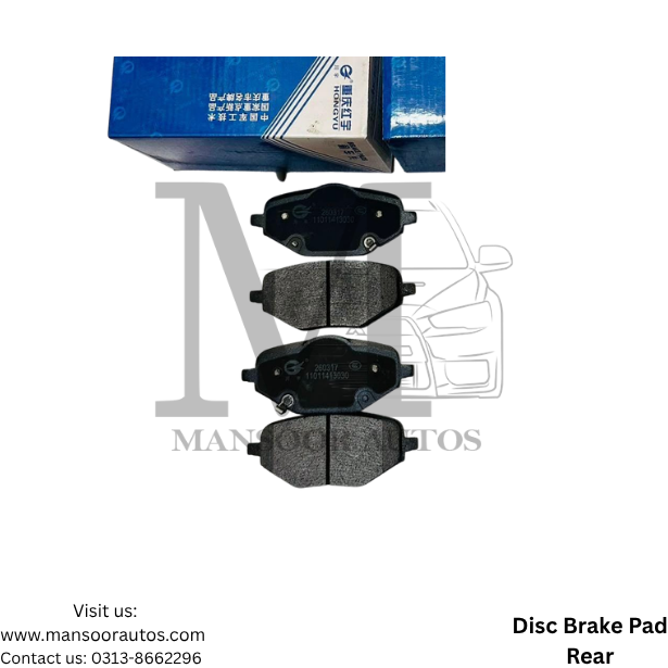 Disc Brake Pad Rear Changan Oshan X7 - Imported