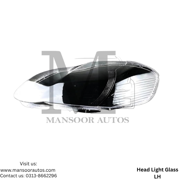 Head Light Glass Toyota Corolla 2003-07 - Imported